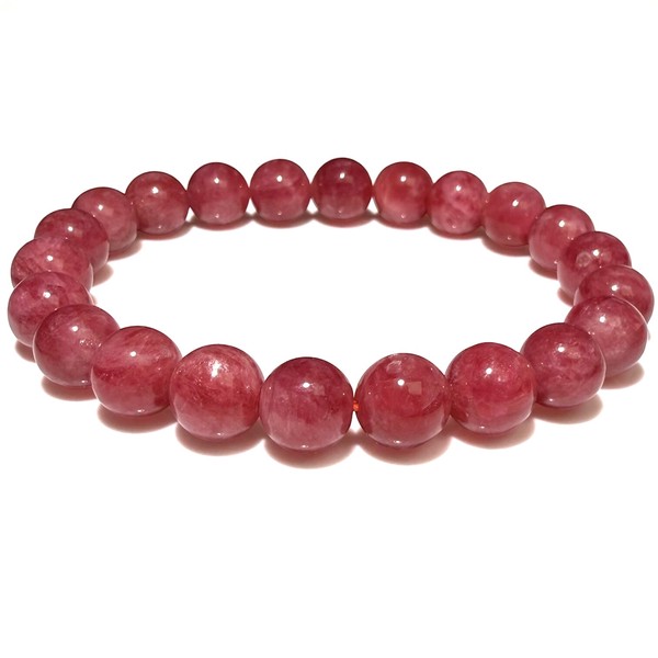 〔K2067-7〕9mm インペリアルロードナイト 鮮やかな赤色 薔薇輝石 ブレスレット【FOREST 天然石 パワーストーン】