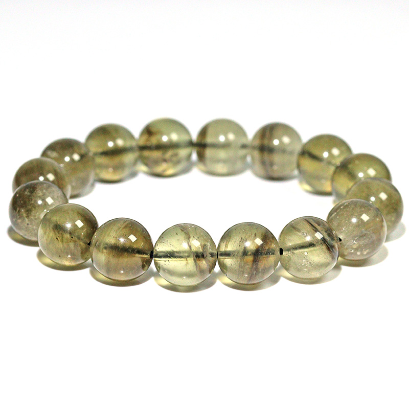 〔K2210-4〕約12mm 高品質 ブラックリビアングラス ラダー入り 隕石 ブレスレット Libyan desert glass