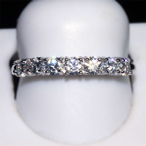 〔R491〕モアサナイト sv925 リング フリーサイズ 指輪 moissanite